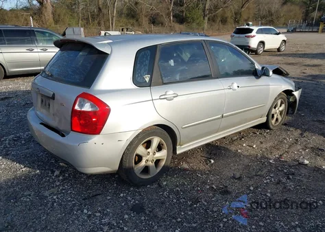 2007 Kia Spectra5 Sx from USA, damaged, VIN KNAFE161X75001264